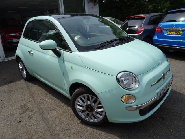2014 14 Fiat 500 1.2 LOUNGE 3d 69 BHP