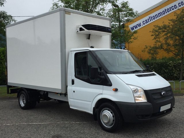 2013 13 Ford Transit 2.2 350 LWB FRIDGERATED CHILLER FREEZER -6c BOX VAN STANDBY+TAILIFT DRW LOW MILEAGE
