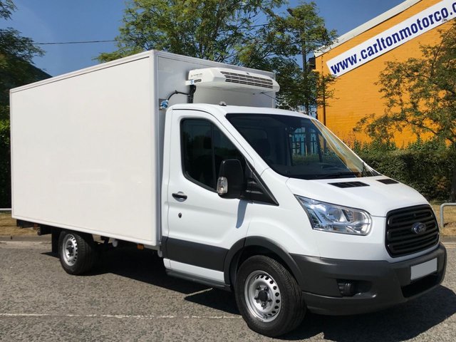 2014 64 Ford Transit 2.2 350 LWB REFRIGERATED BOX VAN STANDBY LOW MILEAGE SRW 