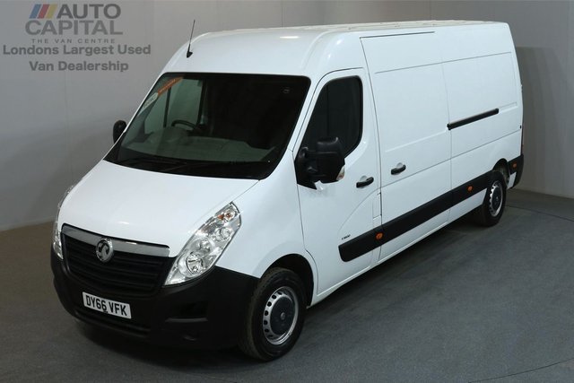 2016 66 VAUXHALL MOVANO 2.3 F3500 109 BHPL3 H2 LWB MEDIUM ROOF AIR CON SAT NAV