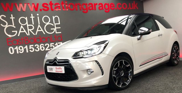2014 14 Citroen DS3 1.6 BLUEHDI DSPORT PLUS 3d 120 BHP LEATHER + XENNON