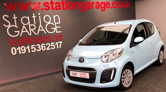 2012 12 Citroen C1 1.0 VTR 3d 67 BHP A/C BOTTICELLI BLUE
