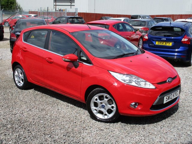 2012 12 FORD FIESTA 1.4 ZETEC 16V 5d AUTO 96 BHP