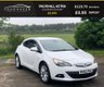 USED 2012 62 VAUXHALL ASTRA 2.0 GTC SRI CDTI S/S 3d 162 BHP 1/2 LEATHER SPORTS SEATS