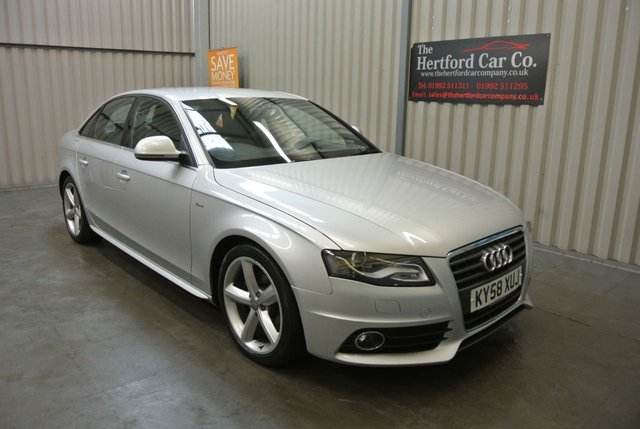 2008 58 Audi A4 2.0 TDI S LINE 4d 141 BHP