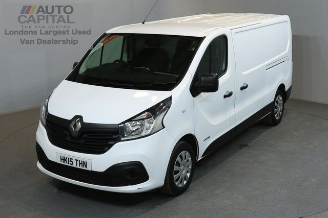 2015 15 RENAULT TRAFIC 1.6 LL29 BUSINESS PLUS 115 BHP L2 H1 LWB LOW ROOF A/C SAT NAV