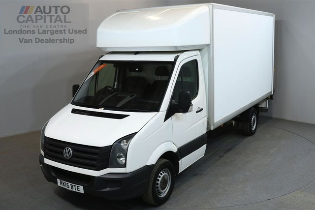 2015 15 VOLKSWAGEN CRAFTER 2.0 CR35 109 BHP LWB LUTON VAN REAR TAIL LIFT