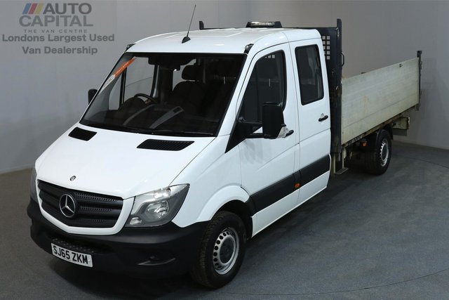 2015 65 MERCEDES-BENZ SPRINTER 2.1 313 CDI 129 BHP MWB 7 SEATS TIPPER