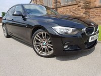 USED 2013 13 BMW 3 SERIES 2.0 320D M SPORT 4d AUTO 181 BHP *** ONLY &pound;30 ROAD TAX *** ++ 1 OWNER ++ FULL HISTORY ++ SAT NAV ++ &pound;30 ROAD TAX ++ FULL LEATHER ++