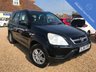 USED 2004 54 HONDA CR-V 2.0 I-VTEC SE SPORT 5d 148 BHP Black 4x4 petrol with lovely history