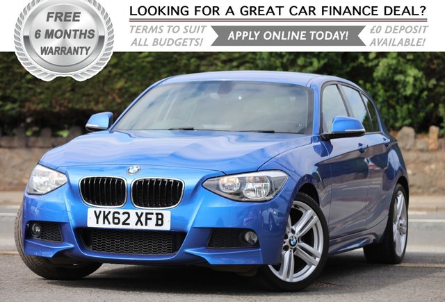 2012 62 BMW 1 Series 1.6 116I M SPORT 5d 135 BHP