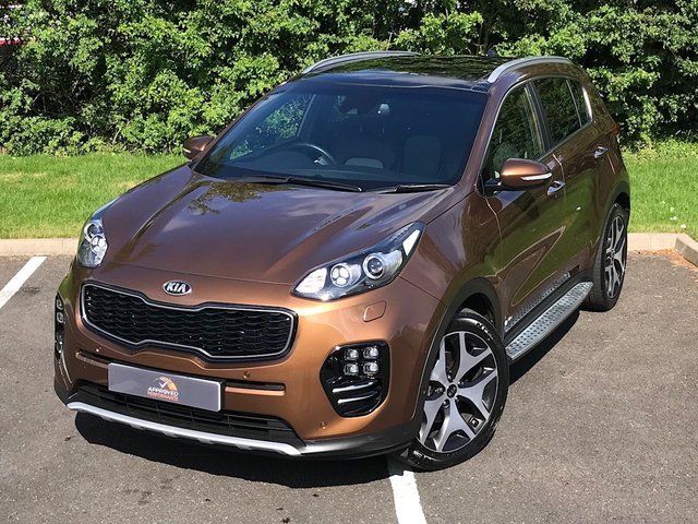 2017 66 Kia Sportage 2.0 CRDI GT-LINE S 5d AUTO 182 BHP