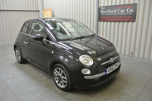 2010 10 Fiat 500 1.2 LOUNGE MULTIJET 75 3d 75 BHP