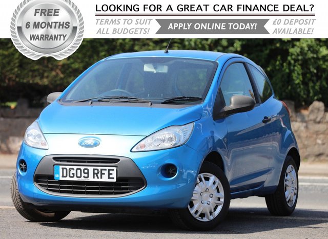 2009 09 Ford Ka 1.2 STUDIO 3d 69 BHP