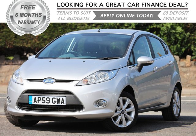 2010 59 Ford Fiesta 1.2 ZETEC 5d 81 BHP