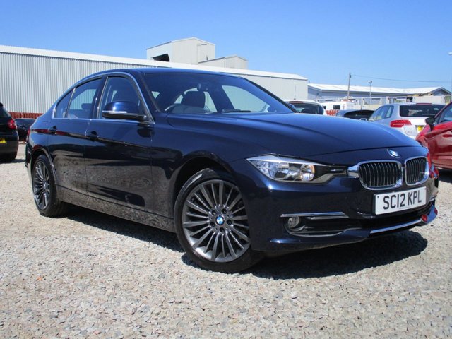 2012 12 BMW 3 SERIES 2.0 320D LUXURY 4d AUTO 184 BHP