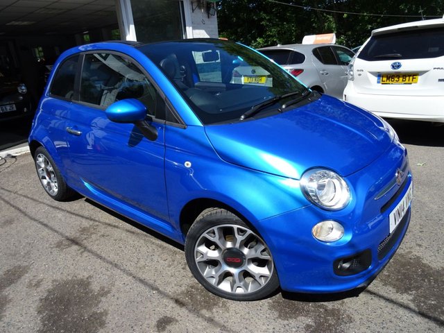 2014 14 Fiat 500 1.2 CONVERTIBLE S (SPORT) 3d 69 BHP