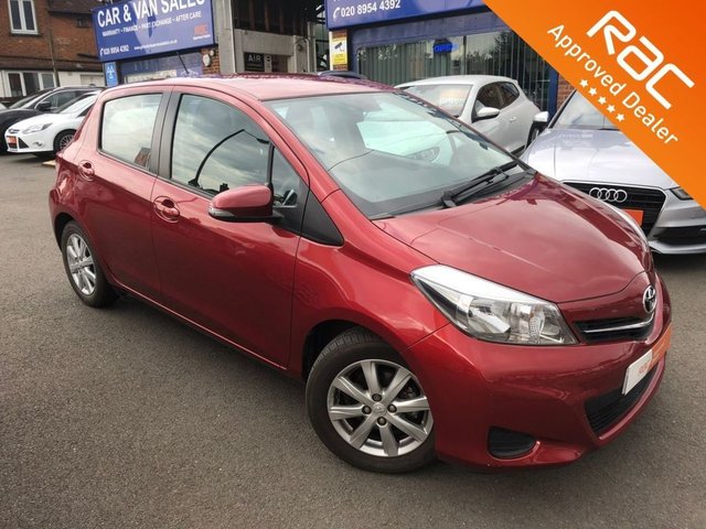 2014 63 Toyota Yaris 1.3 VVT-I TR 5d 98 BHP