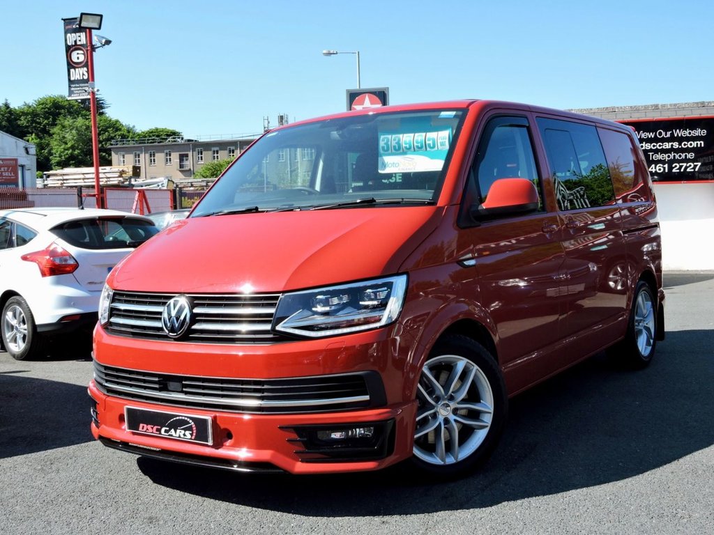 USED 2018 VOLKSWAGEN TRANSPORTER 2.0 T32 TDI KOMBI HIGHLINE BMT AUTO 148 BHP DSG  PLUS VAT