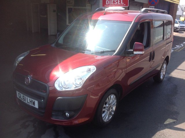 2012 61 Fiat Doblo 1.6 MULTIJET  AUTOMATIC  7 SEATER  ELEGANZA