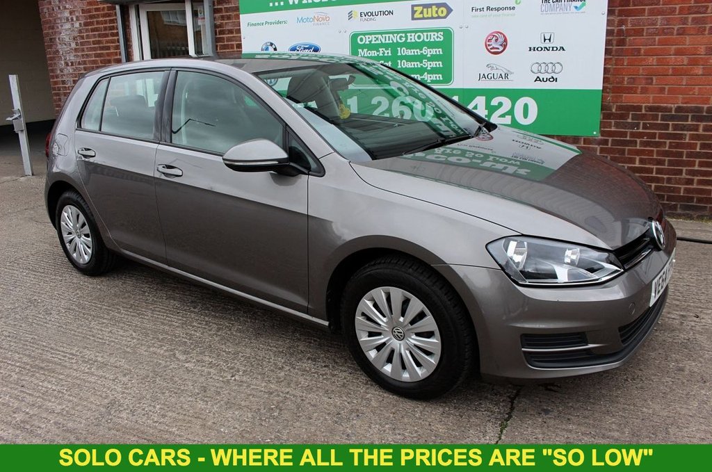 2014 64 VOLKSWAGEN GOLF 1.6 S TDI BLUEMOTION TECHNOLOGY 5d 103 BHP