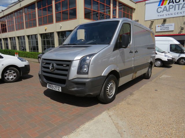 2009 59 VOLKSWAGEN CRAFTER 2.5 CR35 BLUE 108 BHP MWB LOW ROOF NO VAT