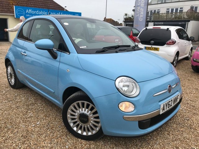 2012 62 Fiat 500 1.2 LOUNGE AUTOMATIC dualogic 1.2