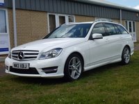 USED 2013 13 MERCEDES-BENZ C CLASS 2.1 C200 CDI BLUEEFFICIENCY AMG SPORT 5d 135 BHP www.suffolkcarcentre.co.uk - Located at Reydon