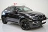 USED 2014 64 BMW X6 3.0 XDRIVE30D 4d AUTO 241 BHP SPECIAL RUBY BLACK BMW WARRANTY/ RED LEATHER