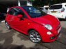 USED 2015 15 FIAT 500 0.9 TWINAIR S (SPORT) 3d 85 BHP Optional Extra Glass Sunroof! Full Service History (Fiat + ourselves), One Lady Owner from new, MOT until June 2019, Excellent fuel economy! ZERO Road Tax!