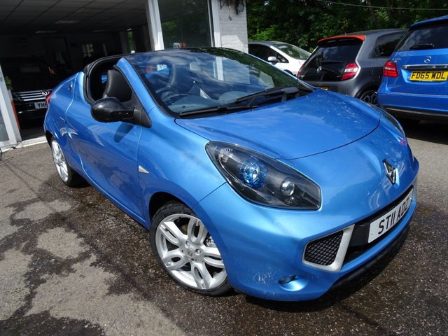2011 11 Renault Wind Roadster 1.1 GT LINE TCE 2d 100 BHP