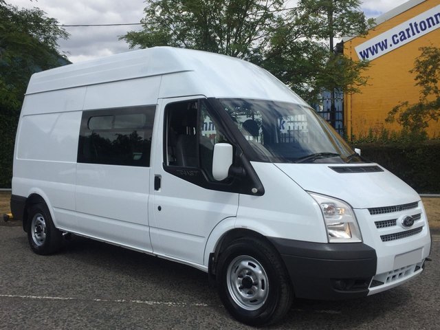 2012 62 Ford Transit 2.2 350 High Roof [ Mess Welfare+Toliet ] Van Rwd FSH Free UK Delivery