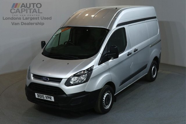 2015 15 FORD TRANSIT CUSTOM 2.2 290 124 BHP L1 H2 SWB HIGH ROOF