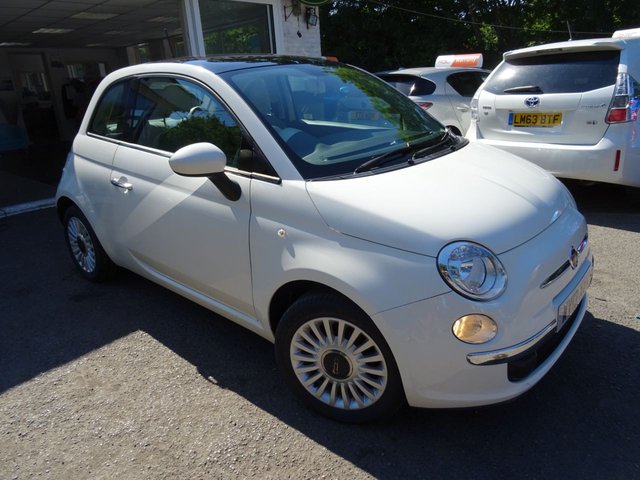 2013 13 Fiat 500 1.2 LOUNGE 3d 69 BHP