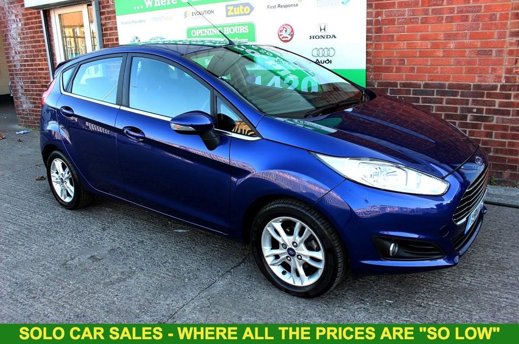 2014 14 FORD FIESTA 1.5 ZETEC TDCI 5d 74 BHP