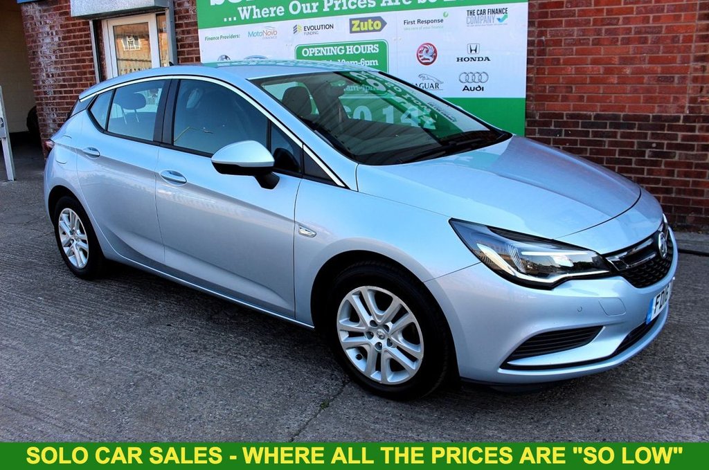 2016 16 VAUXHALL ASTRA 1.6 TECH LINE CDTI ECOFLEX S/S 5d 108 BHP
