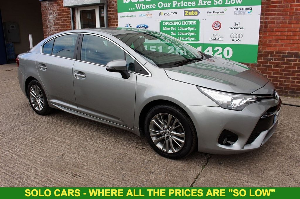 2015 65 TOYOTA AVENSIS 1.6 D-4D BUSINESS EDITION 4d 110 BHP