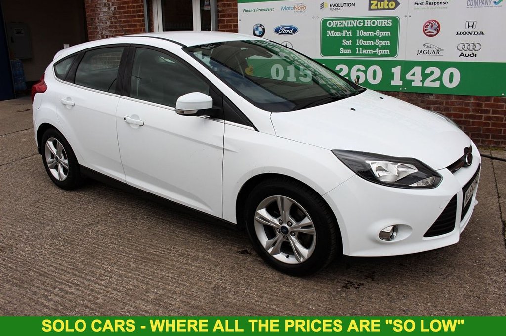 2014 64 FORD FOCUS 1.6 ZETEC TDCI 5d 113 BHP