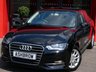 USED 2014 14 AUDI A3 SPORTBACK 1.2 TFSI SE 5d 105 S/S REAR ACOUSTIC PARKING SENSORS, DAB DIGITAL RADIO, BLUETOOTH PHONE & MUSIC STREAMING, AUDI MUSIC INTERFACE FOR IPOD/USB DEVICES (AMI), MANUAL 6 SPEED GEARBOX, START STOP TECHNOLOGY, FRONT FOG LIGHTS, HEADLAMP WASHERS, 16 INCH 10 SPOKE ALLOYS, GREY CLOTH INTERIOR, LEATHER MULTIFUNCTION STEERING WHEEL, AIR CONDITIONING, CD HIFI WITH 2x SD CARD READERS, FRONT CENTRE ARM REST, ELECTRIC WINDOWS x4, ELECTRIC HEATED DOOR MIRRORS, SPLIT FOLDING REAR SEATS, ISO FIX, FULL SERVICE HISTORY, &pound;30 ROAD TAX