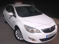 USED 2011 61 VAUXHALL ASTRA 2.0 CDTI  ELITE  S/S  Heated Leather....T. Belt Done