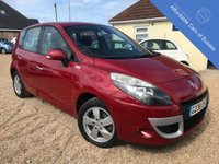 USED 2010 10 RENAULT SCENIC 1.6 DYNAMIQUE TOMTOM VVT 5d 109 BHP Low Mileage with Sat Nav