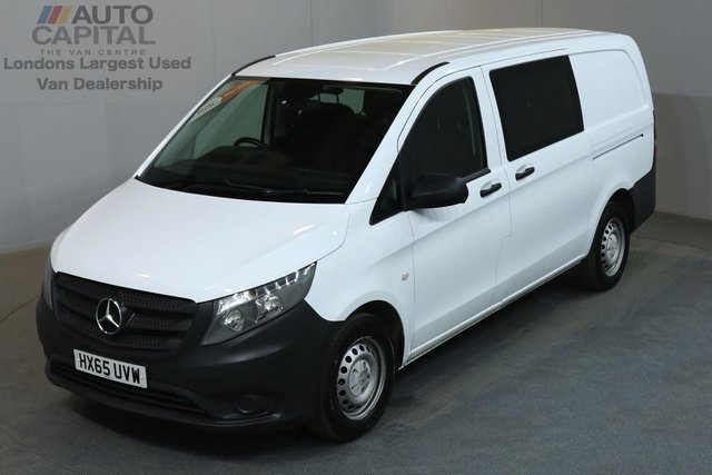 2015 65 MERCEDES-BENZ VITO 1.6 111 CDI 114 BHP LWB A/C 6 SEATER COMBI VAN
