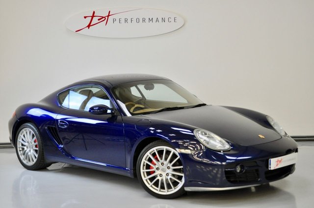 2006 06 Porsche Cayman 3.4 24V S 2d 295 BHP RARE LAPIS BLUE 987 S