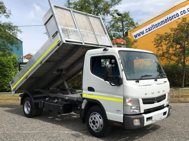 2014 14 Mitsubishi Fuso Canter 3.0 7C15 34 150 TIPPER ALLOY BODY [ LOW MILEAGE 9,460 ] FREE UK DELIVERY ] 