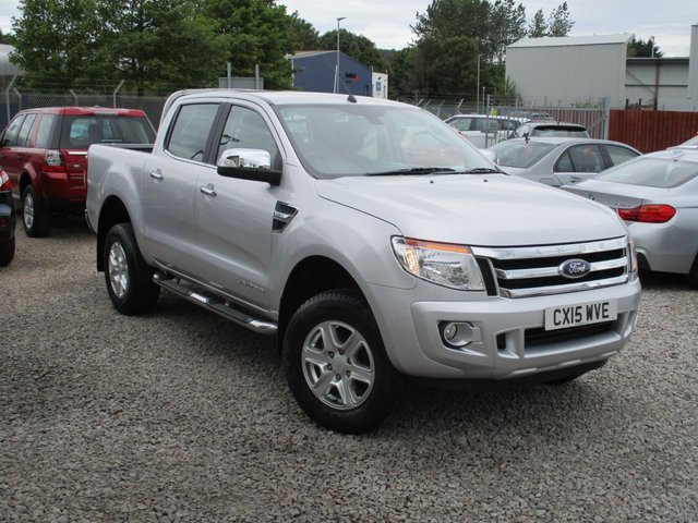 2015 15 FORD RANGER 2.2 LIMITED 4X4 DCB TDCI 1d AUTO 148 BHP