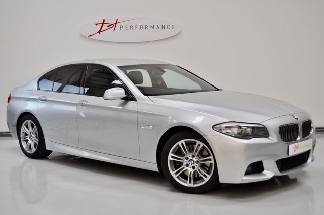 2013 13 BMW 5 Series 3.0 530D M SPORT 4d AUTO 255 BHP