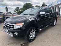 USED 2014 14 FORD RANGER 3.2 LIMITED 4X4 DCB TDCI 4d 197 BHP **MUST BE VIEWED**
