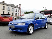 USED 1998 R PEUGEOT 106 1.6 RALLYE 102 BHP (1 OF 500 PRODUCED) GREAT INVESTMENT OPPORTUNITY