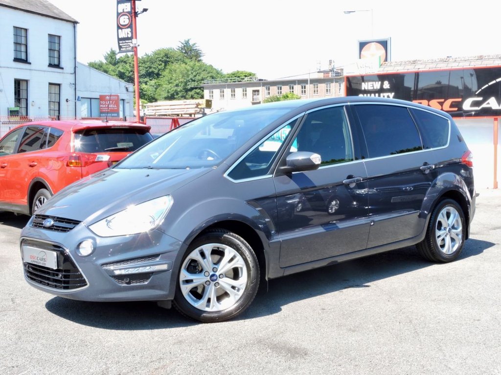 USED 2014 14 FORD S-MAX 2.0 TITANIUM TDCI 5d AUTO 138 BHP 7 SEATER AUTOMATIC DIESEL