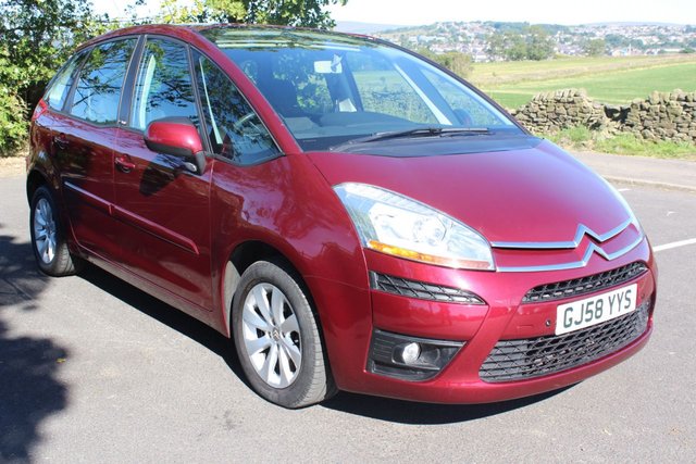 2008 58 Citroen C4 Picasso 1.6 VTR PLUS HDI EGS 5d AUTO 108 BHP